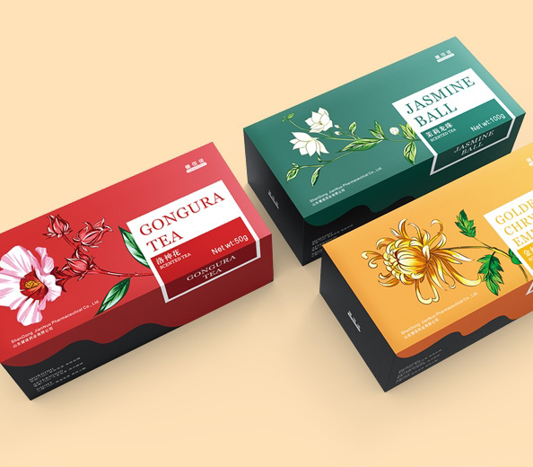 健佰諾花茶包裝設計|深圳包裝設計公司|產品包裝設計公司